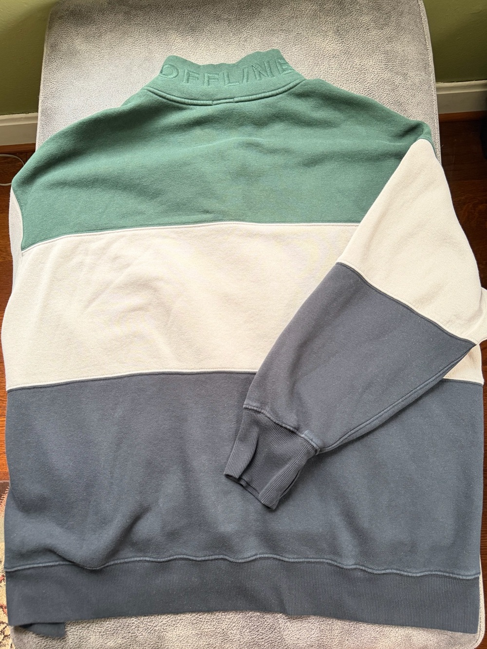 OFFLINE by aerie Cloud Fleece Quarter Zip - Picture 2 of 3